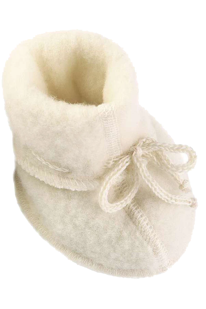 Baby Schühchen aus Bio-Wollfleece