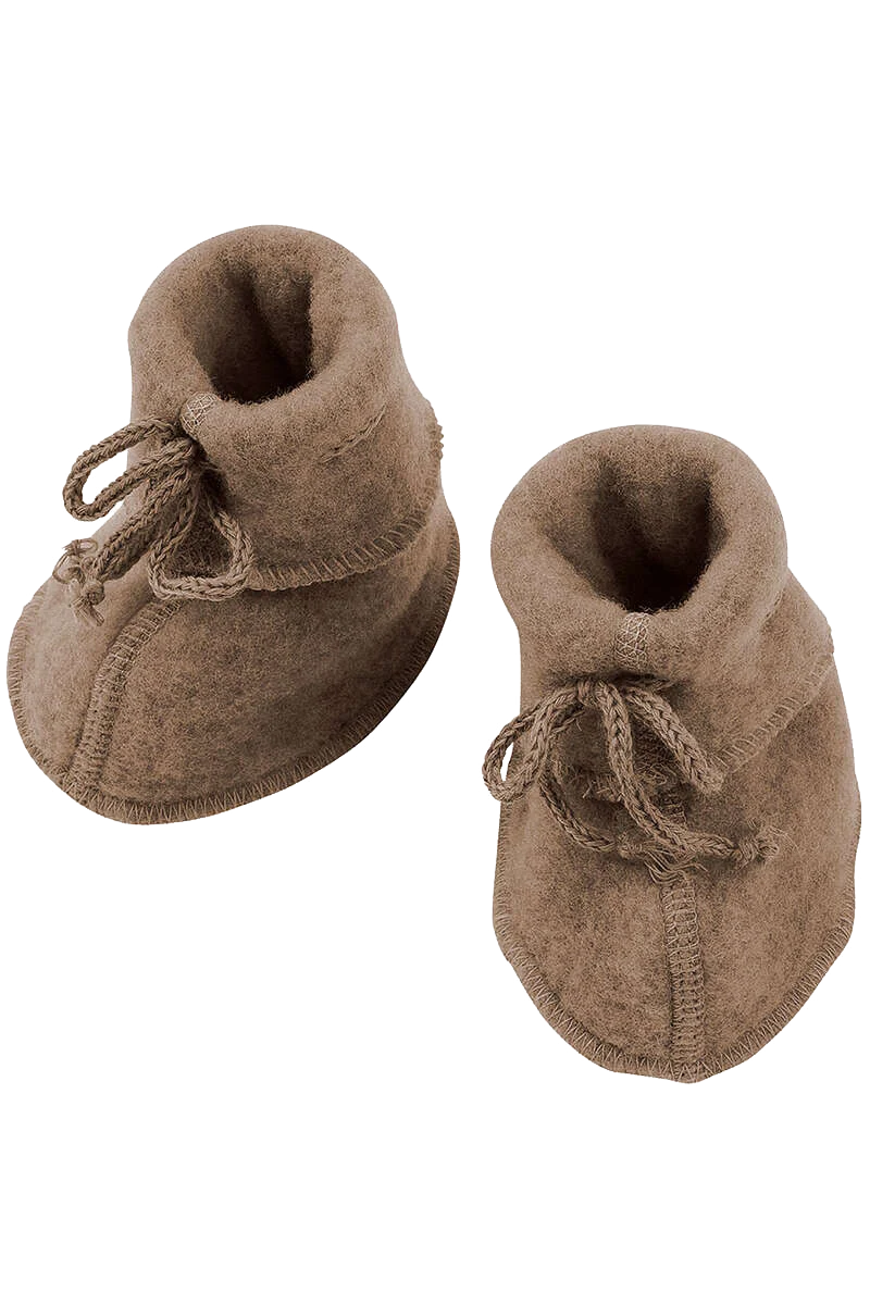 Baby Schühchen aus Bio-Wollfleece