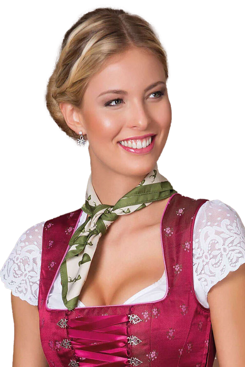 Damen Nicki-Halstuch mit Hirschkreisel