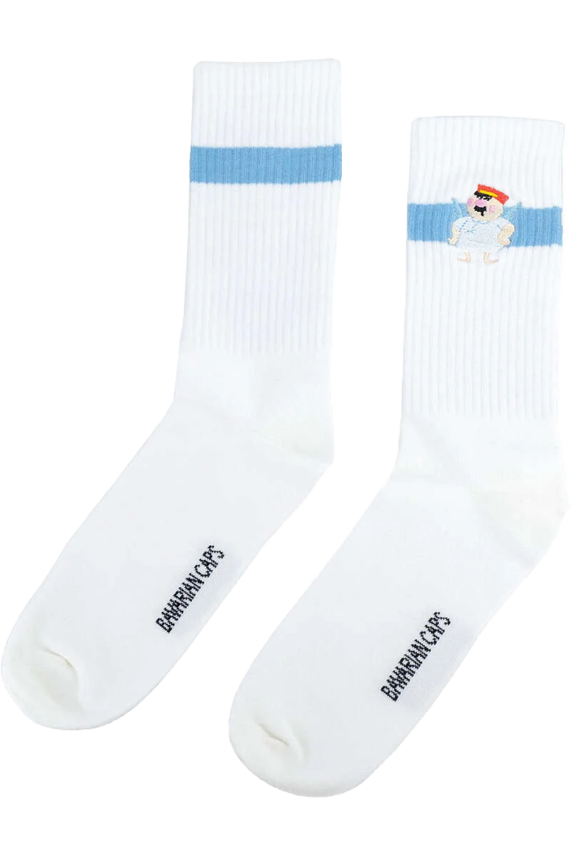 Herren-Sportsocken mit Motiv 'ENGEL ALOISIUS'