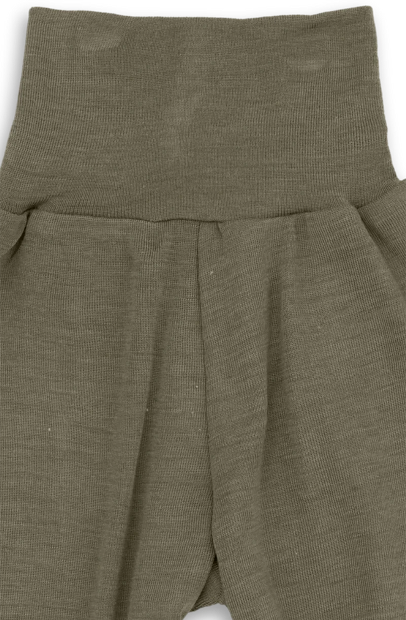 Baby-Softbundhose aus Wolle/Seide