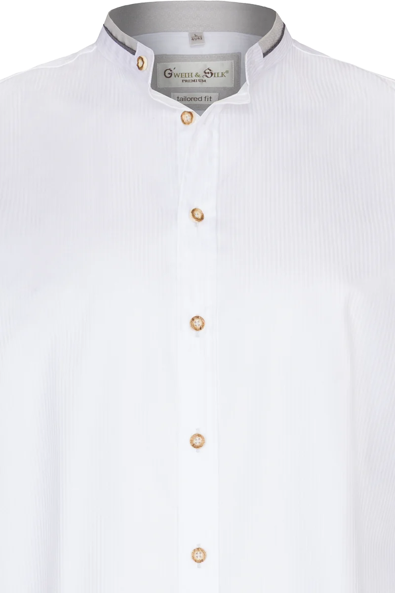 Herren Trachtenhemd Langarm bügelleicht gestreift