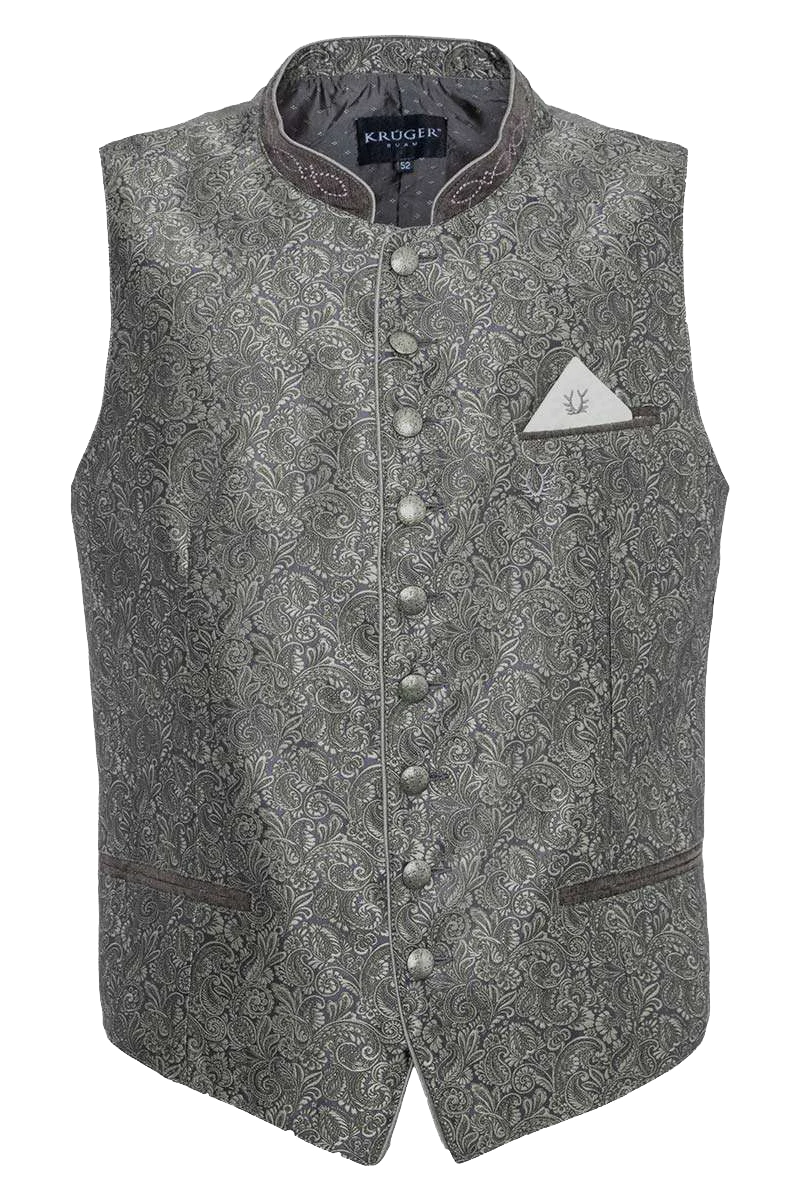Herren Weste mit Paisleymuster