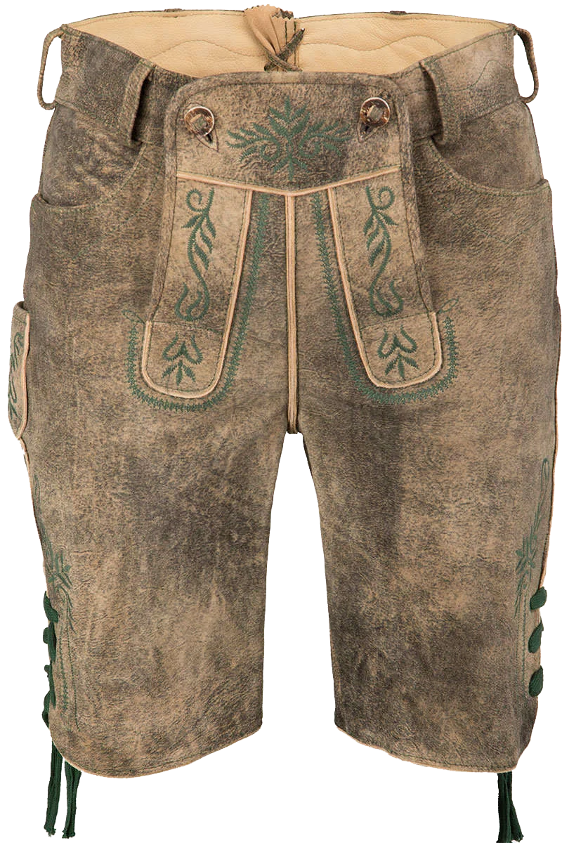 Herren Lederhose Kurz