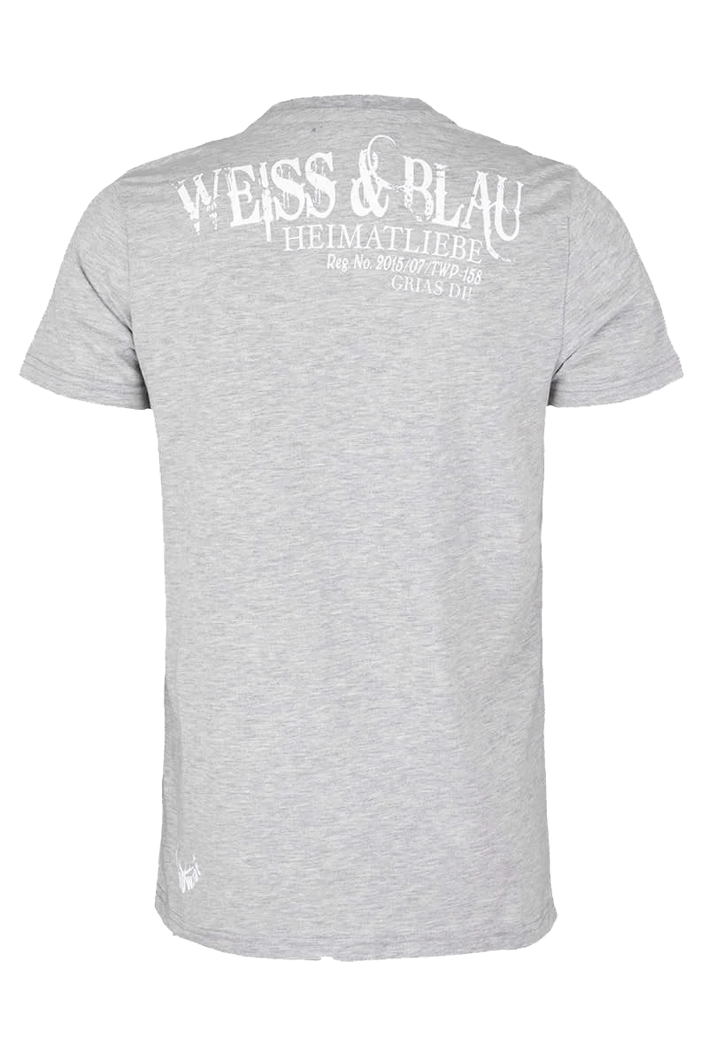 Herren Oktoberfest T-Shirt 'Servus'