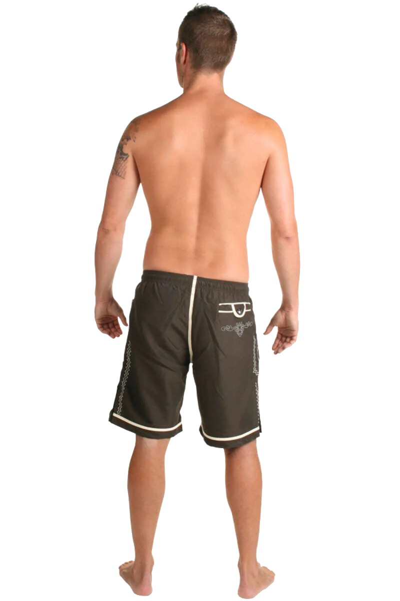 Herren Badehose "Lederhose"