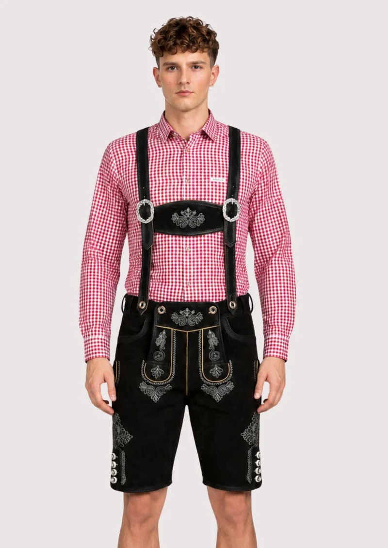 Oktoberfest Style Men's Lederhosen
