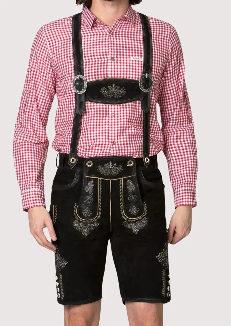 Oktoberfest Style Men's Lederhosen