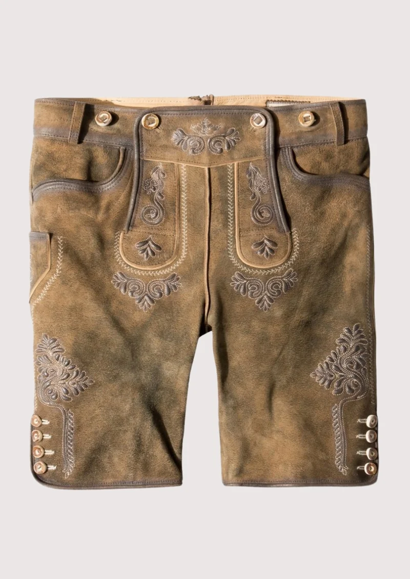 Men’s Vintage Sand Lederhosen