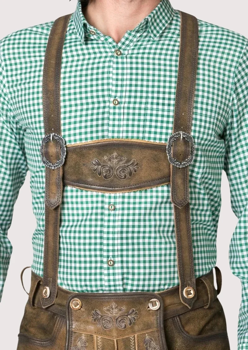 Men’s Vintage Sand Lederhosen