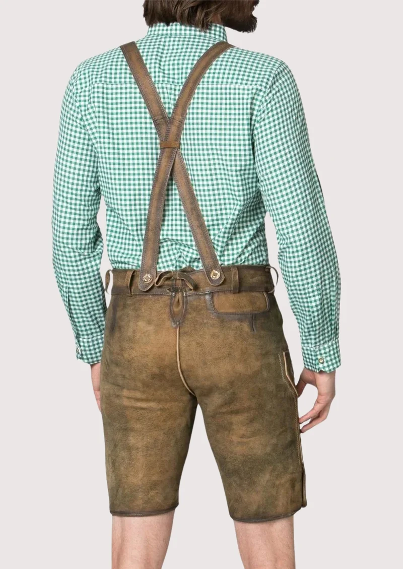 Men’s Vintage Sand Lederhosen