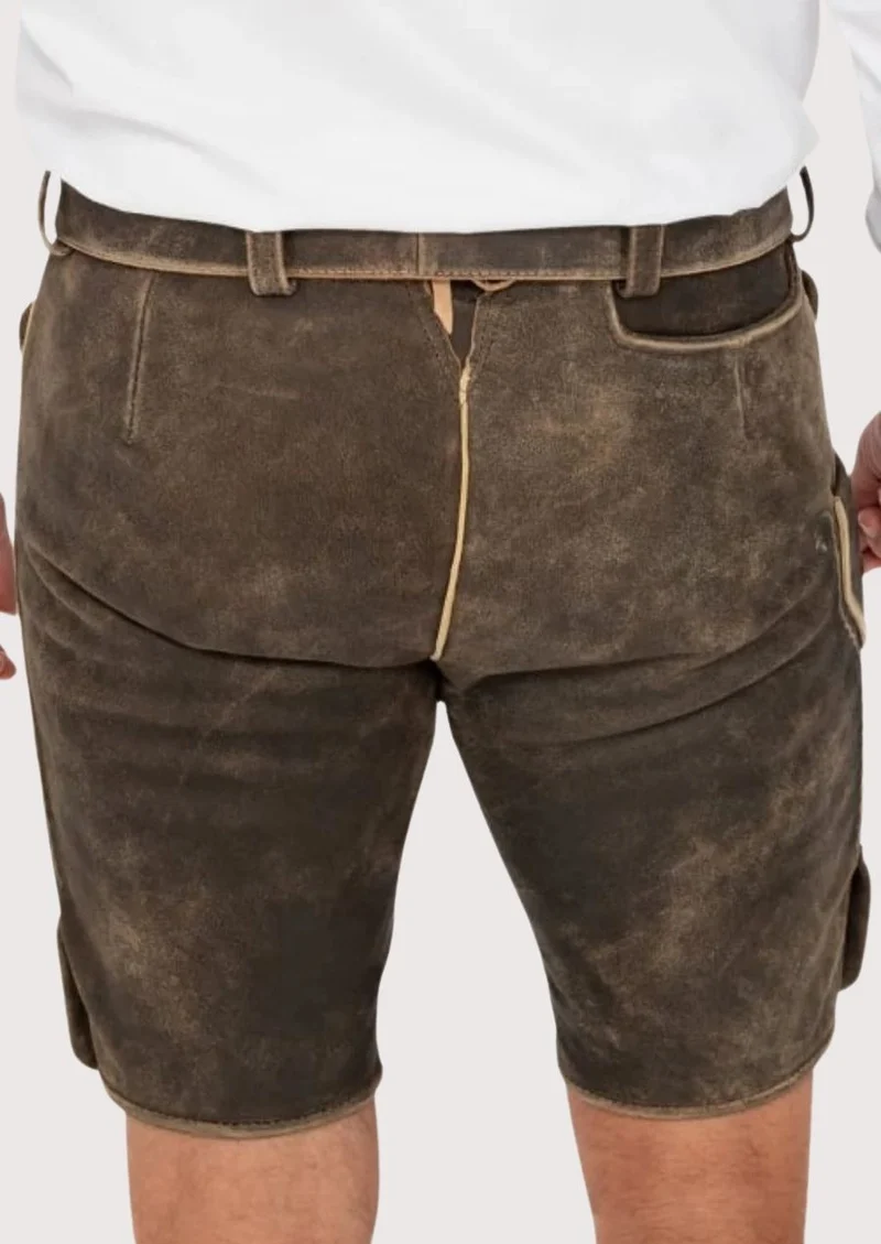 Men’s Rustic Floral Lederhosen