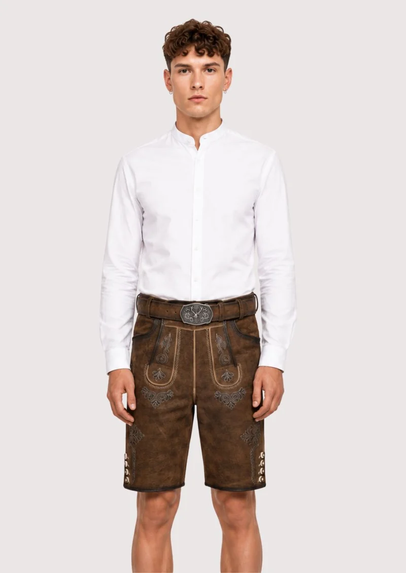 Traditional Lederhosen for Men - Oktoberfest Essentials