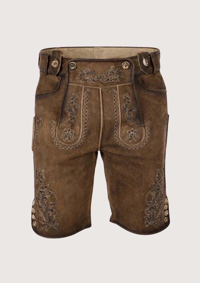 Men's Classic German Lederhosen for Festivals