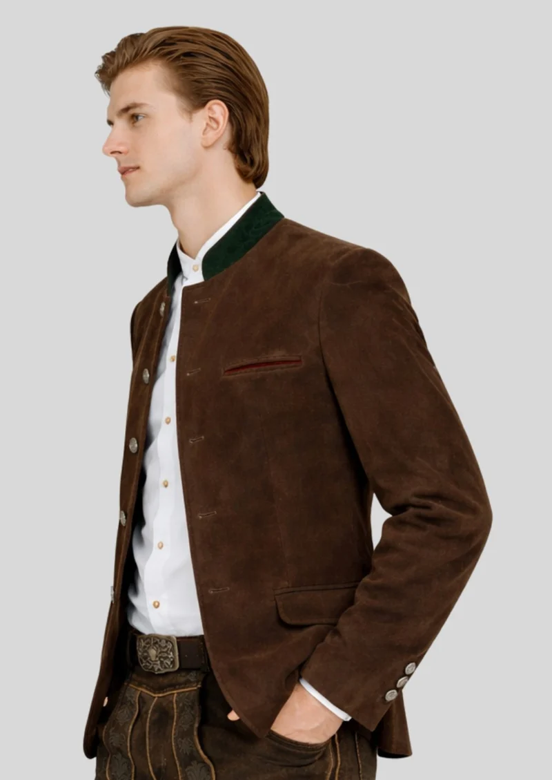 Elegant Men’s Trachten Jacket – Traditional German Fashion