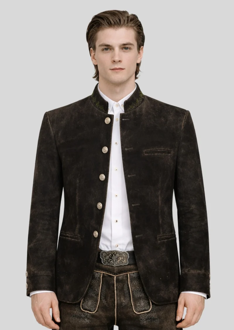 German Trachten Jacket for Men - Authentic & Stylish Design