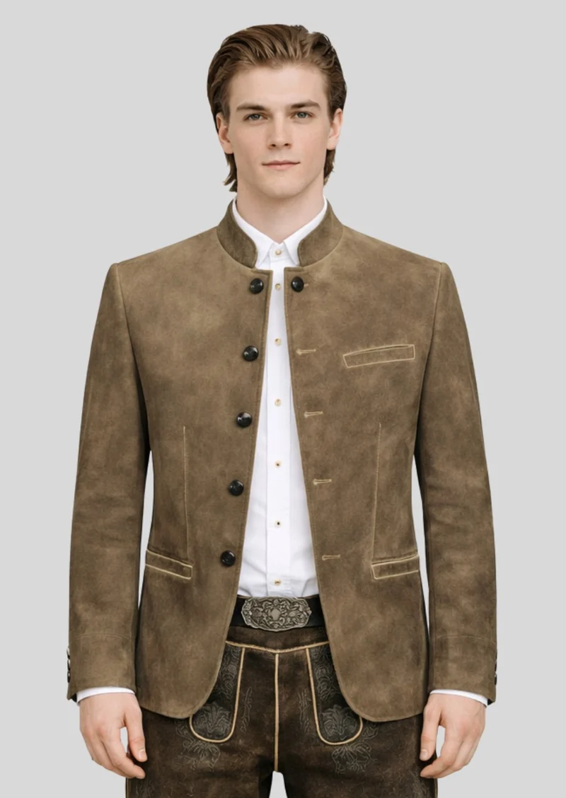 Traditional German Trachten Jacket – Men’s Oktoberfest Wear