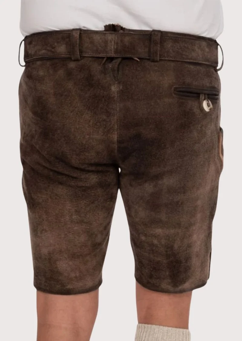 Men’s Antique Brown Lederhosen