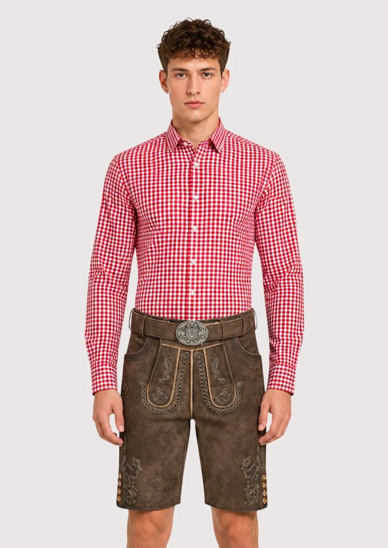 Authentic Men's Bavarian Lederhosen