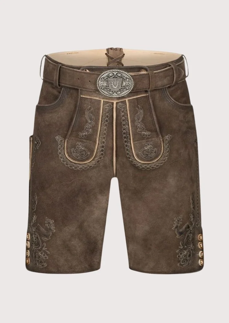 Authentic Men's Bavarian Lederhosen