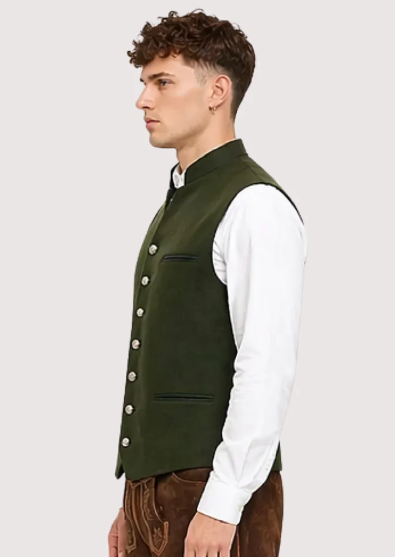 Timeless Trachten Vest for Men – Perfect Oktoberfest Attire