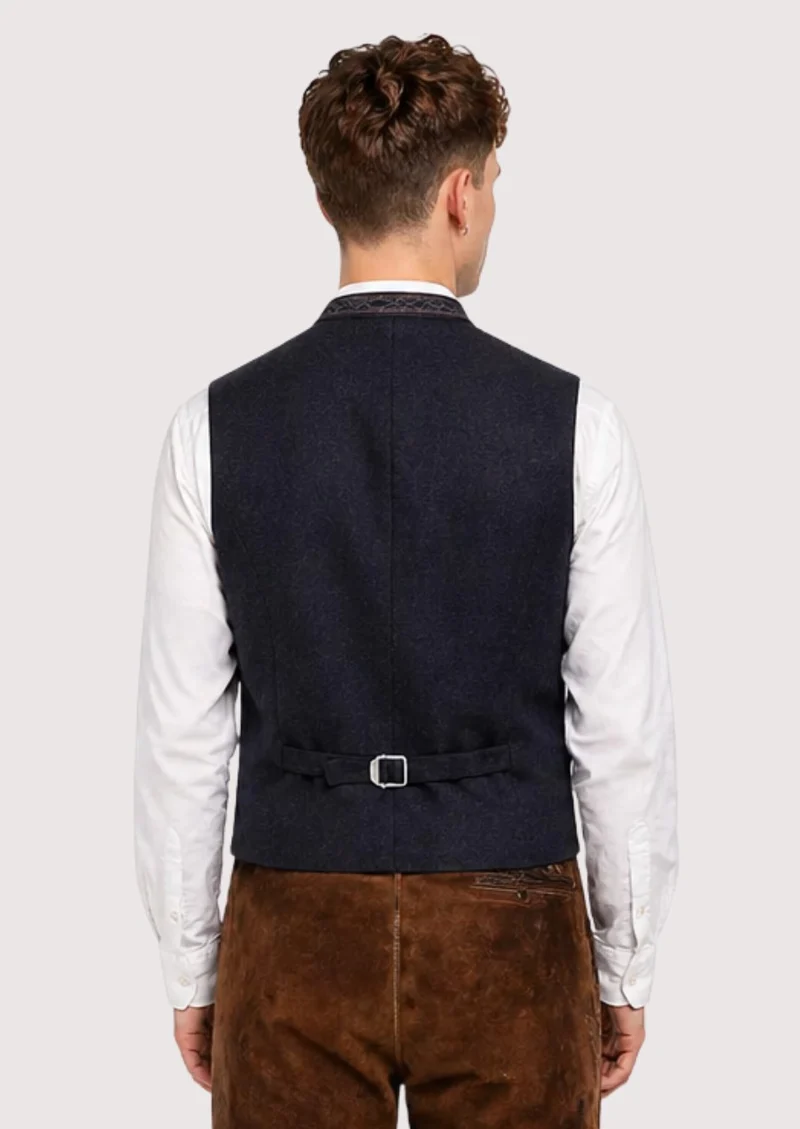 Elegant Trachten Vest for Oktoberfest & Bavarian Events