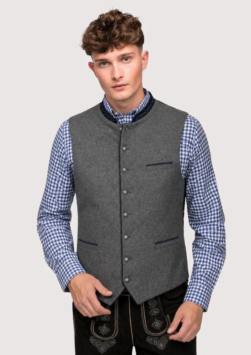 Mens Premium Grey Alpine Vest