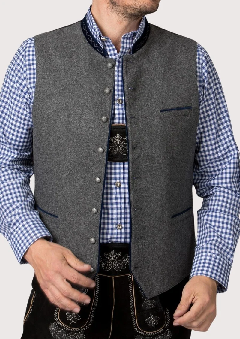 Mens Premium Grey Alpine Vest