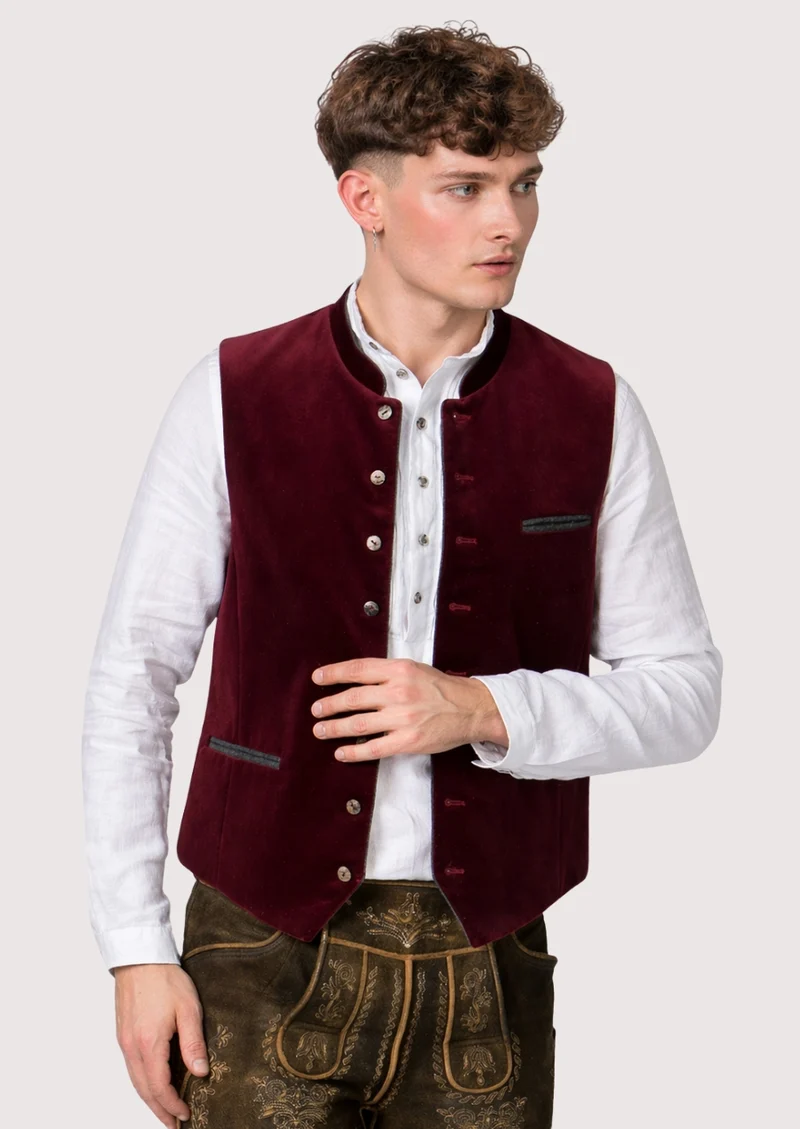 Authentic Trachten Vest – Perfect for Oktoberfest & More
