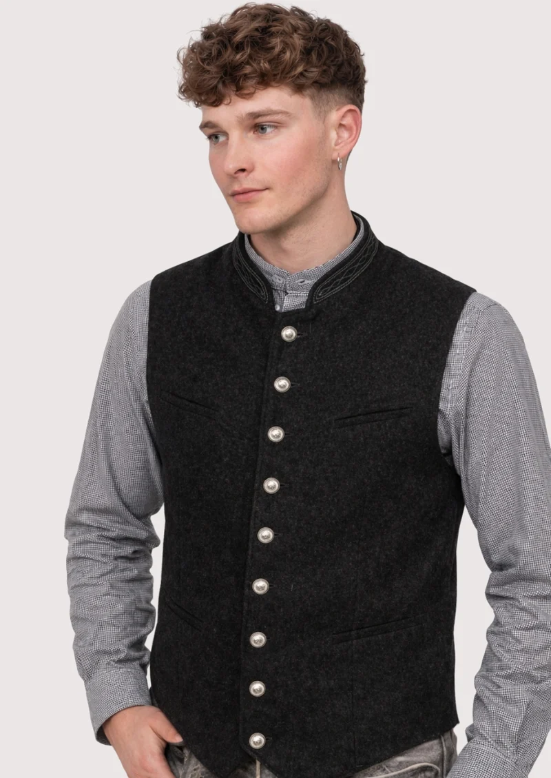 Classic Trachten Vest for Men – Stylish Bavarian Look
