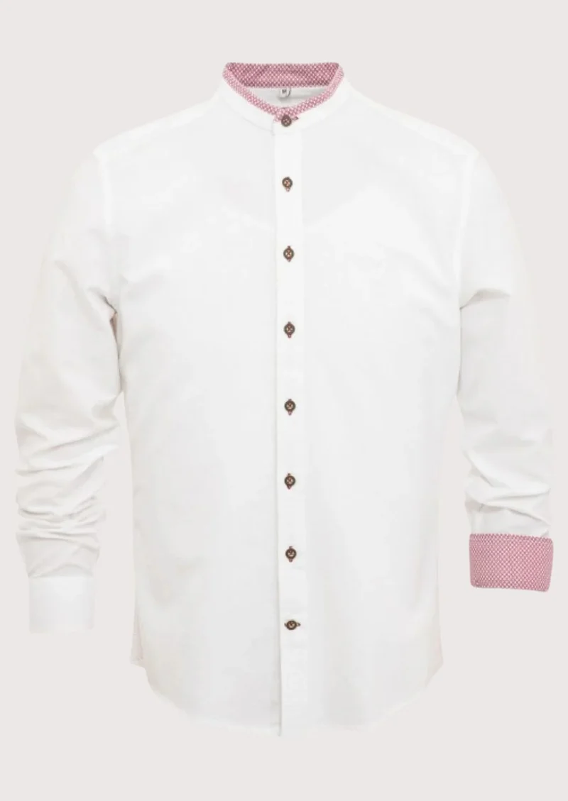 Mens Traditional White Shirt Top