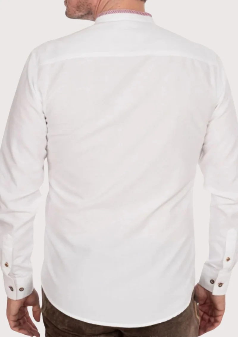 Mens Traditional White Shirt Top