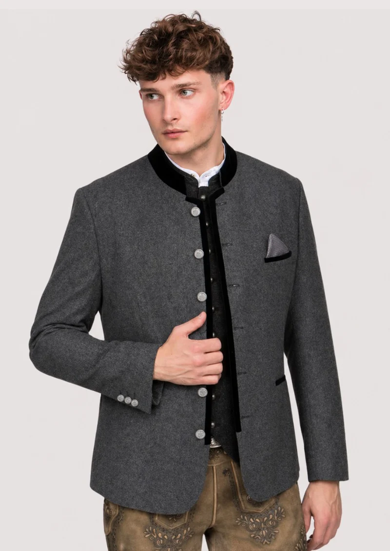 Classic Trachten Jacket for Men - Perfect for Cooler Months