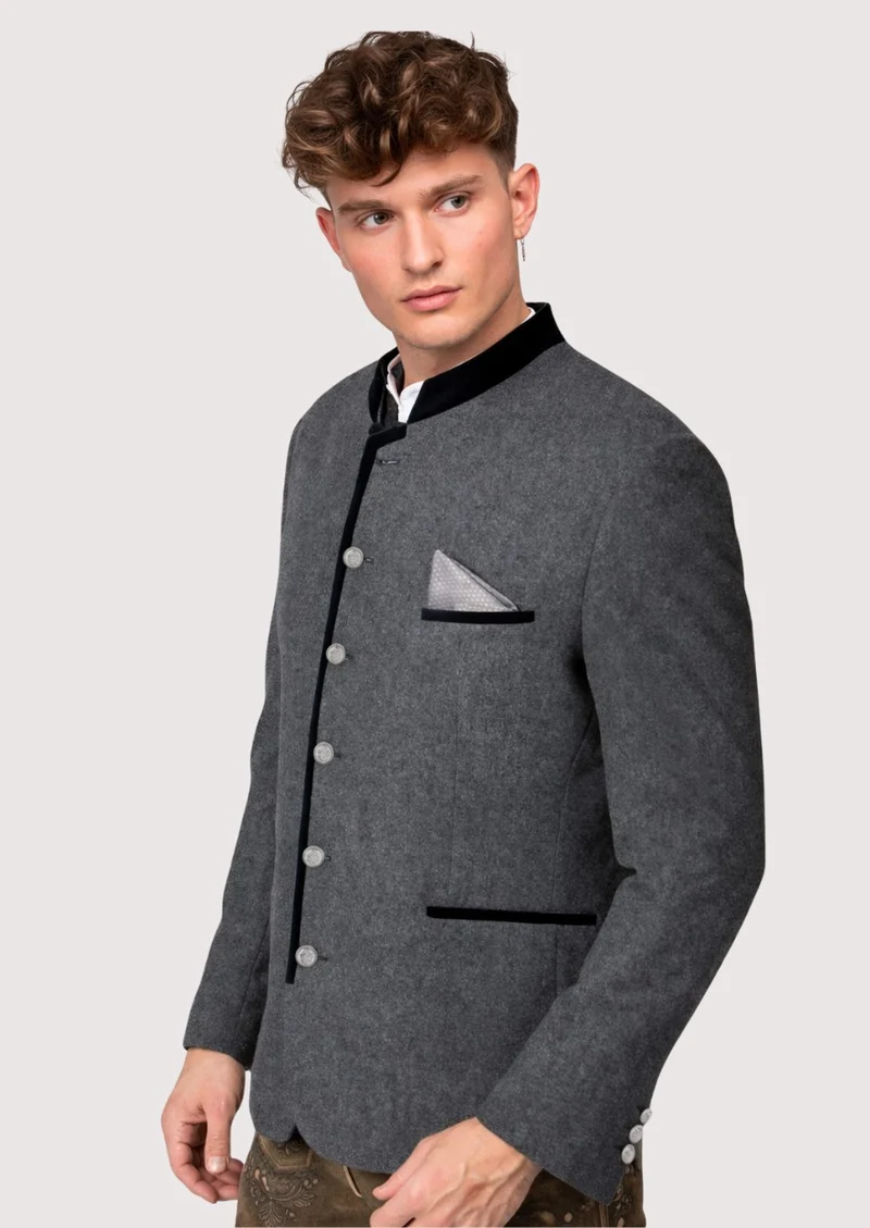 Classic Trachten Jacket for Men - Perfect for Cooler Months