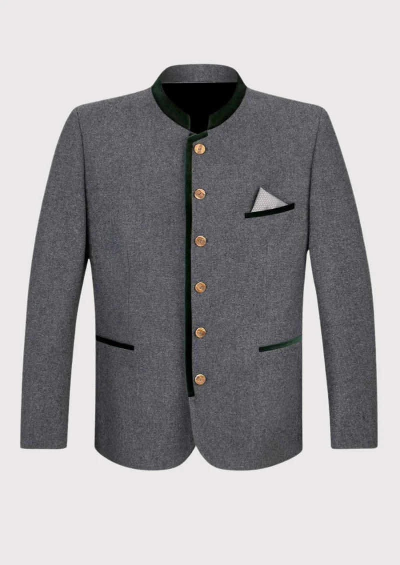 Mens Modern Grey Alpine Jacket