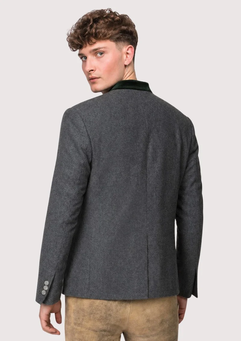 Mens Modern Grey Alpine Jacket