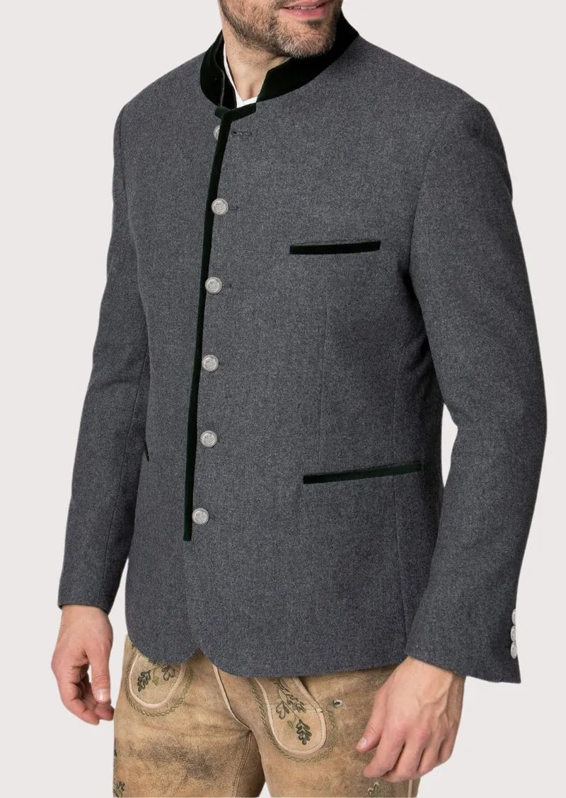 Mens Modern Grey Alpine Jacket