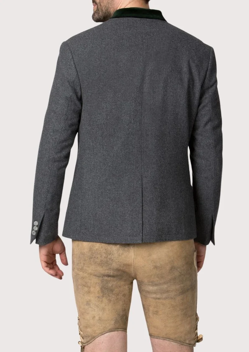 Mens Modern Grey Alpine Jacket