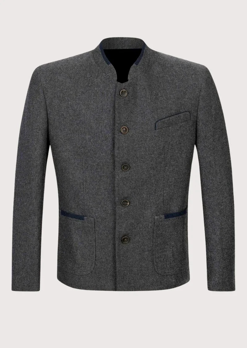 Mens Dark Grey Alpine Jacket Coat