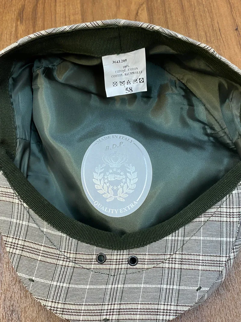 20er Jahre Knickerbocker Outfit Herren Gr. 56 – dunkelgrau mit Weste & Schiebermütze
