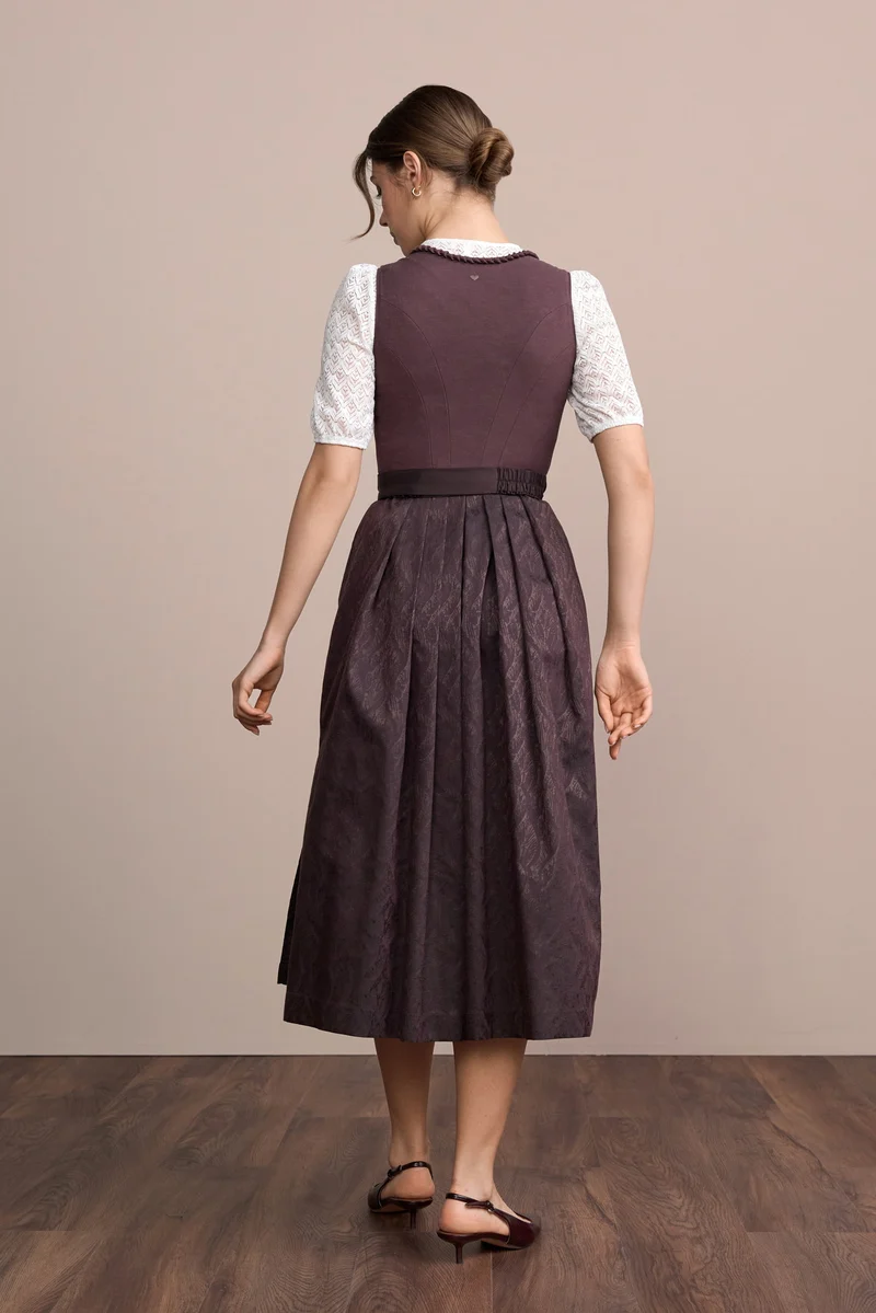 Julia Trentini Ivara Dirndl, Brown — 80cm Maxi
