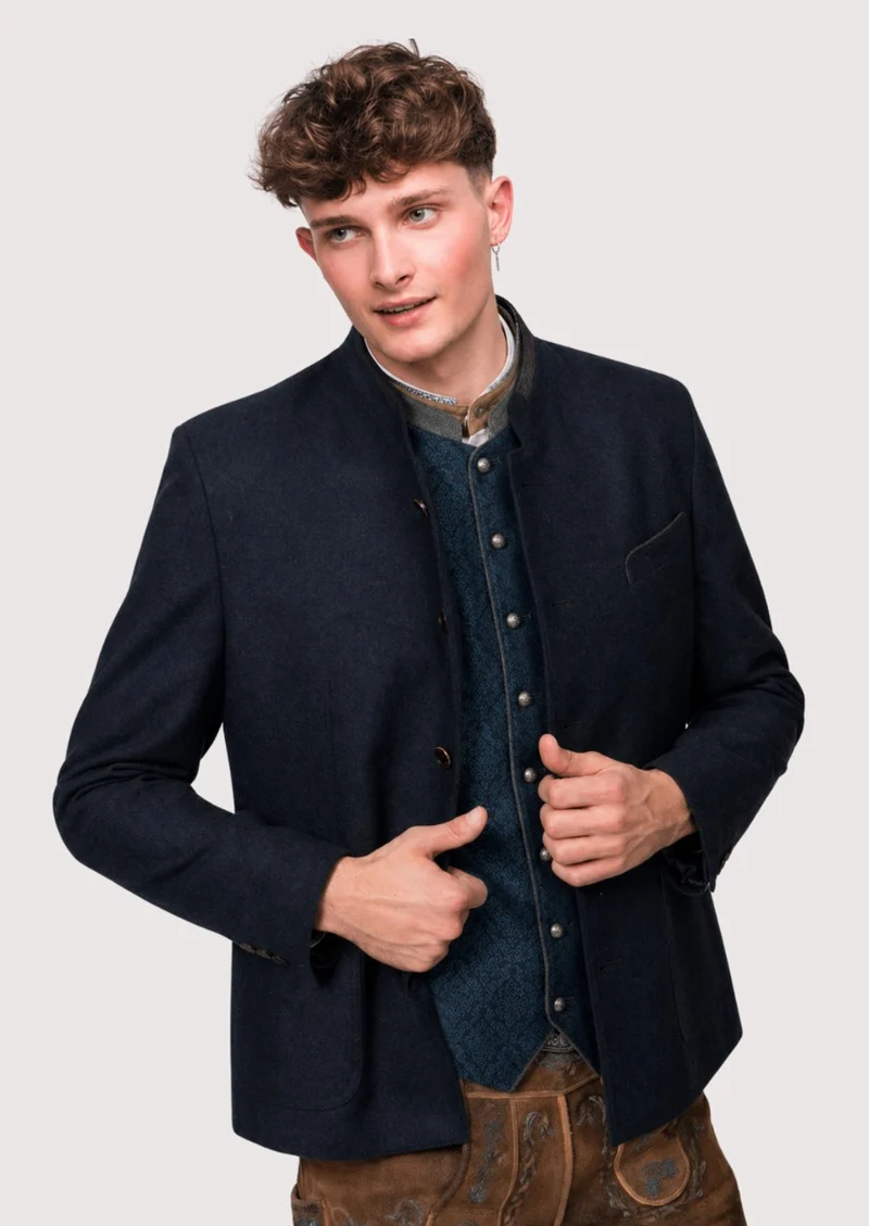 German Style Trachten Jacket for Men - Traditional Elegance
