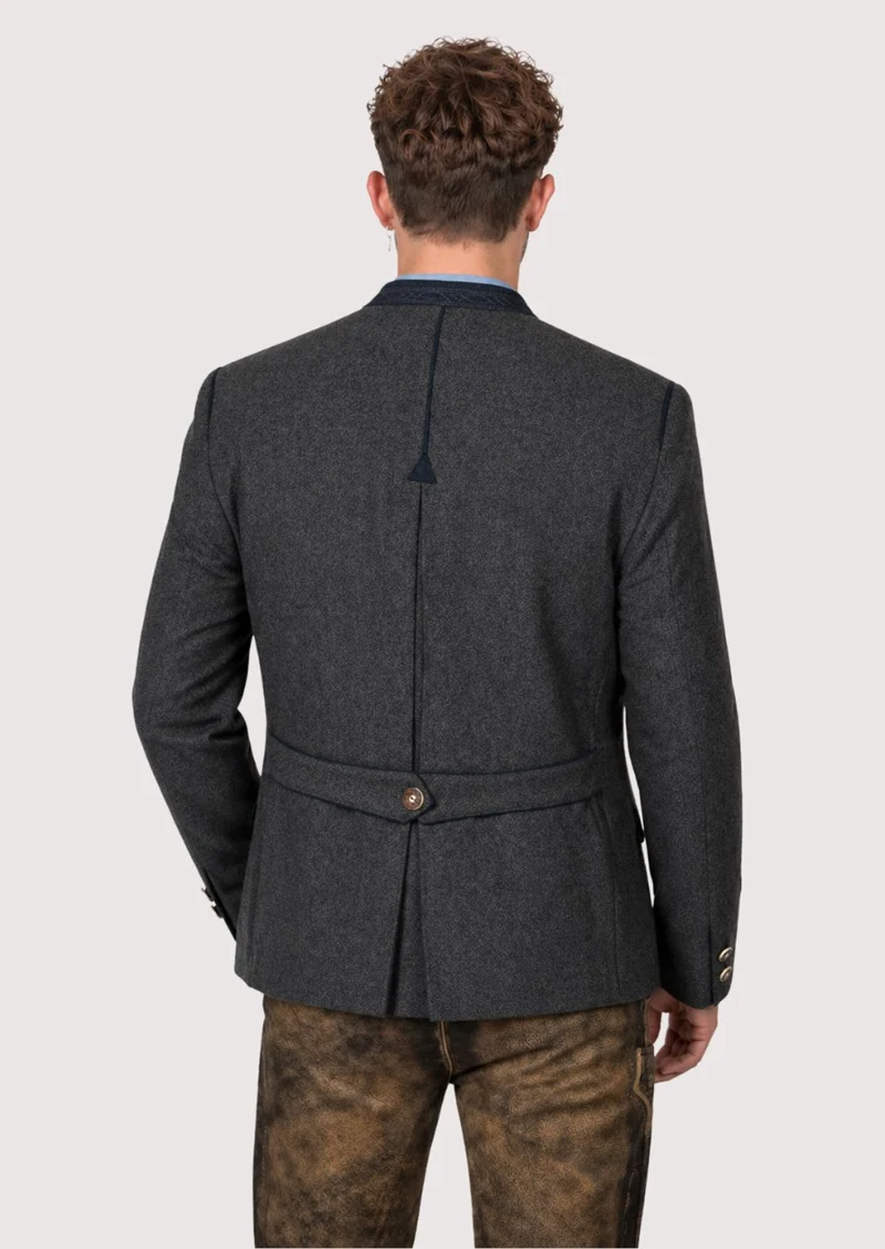 Mens Elegant Grey Alpine Jacket
