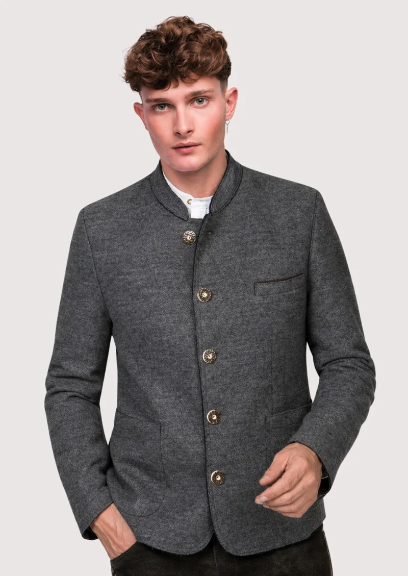 Men's Luxury Trachten Jacket - Sophisticated Winter Wear