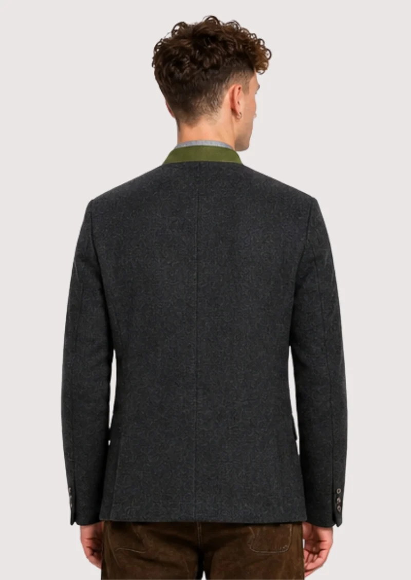 Mens Charcoal Alpine Jacket Fit