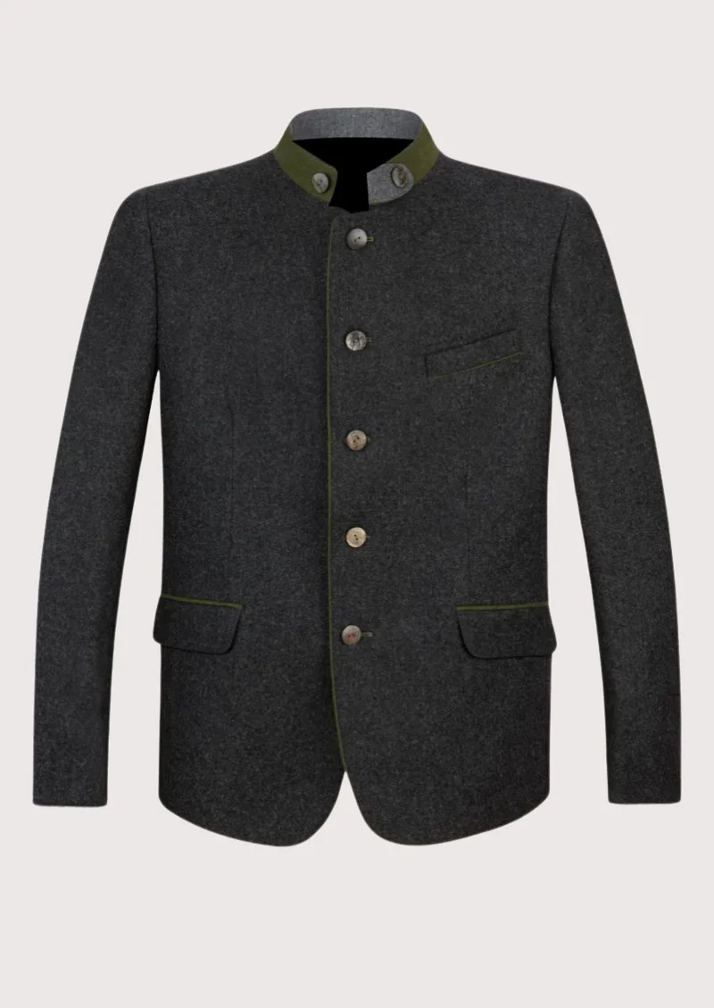 Mens Charcoal Alpine Jacket Fit