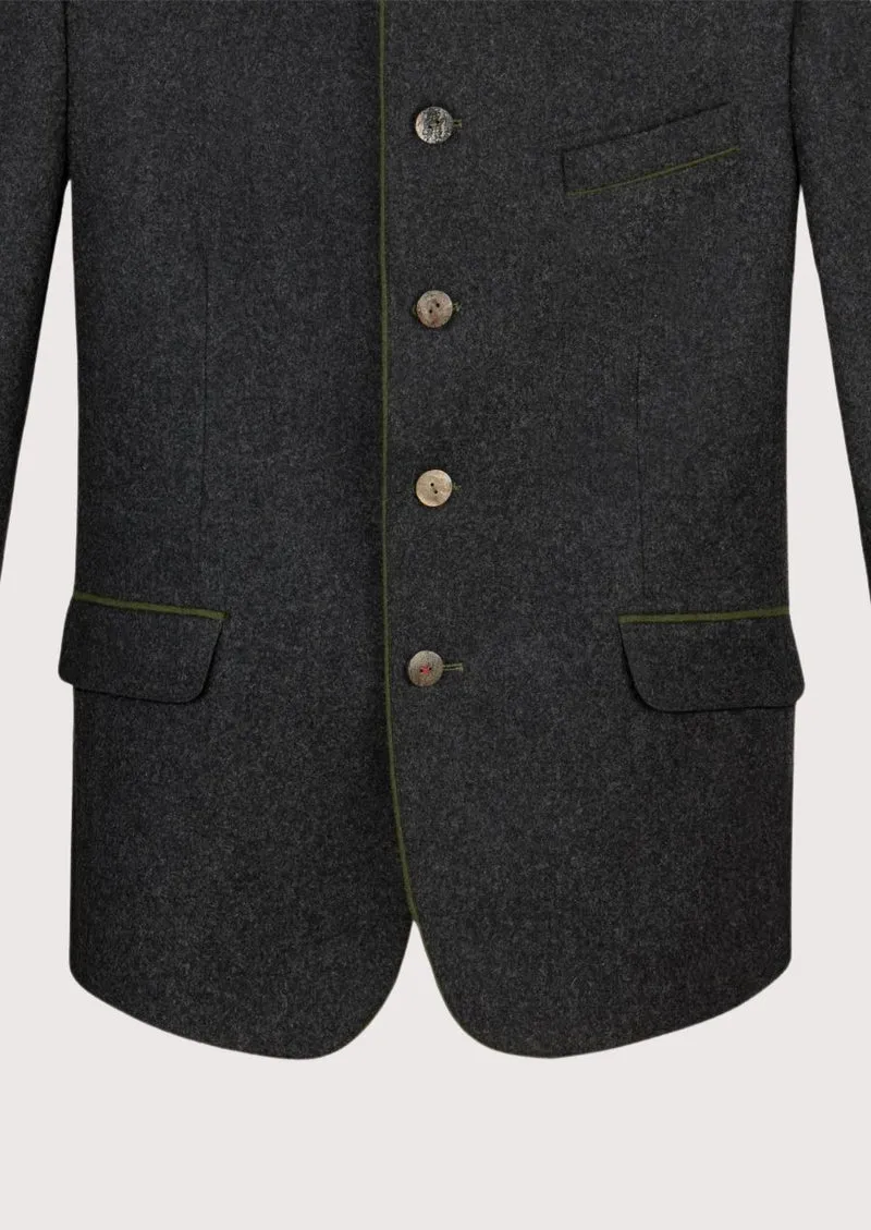 Mens Charcoal Alpine Jacket Fit
