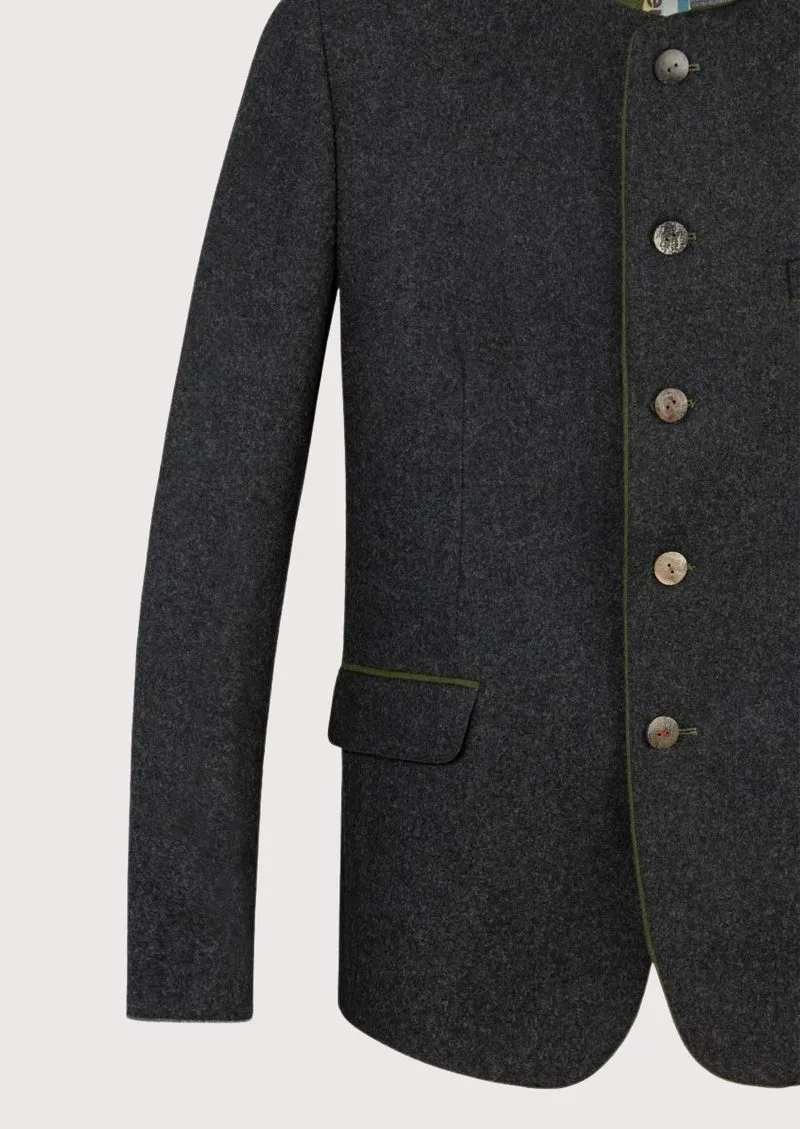Mens Charcoal Alpine Jacket Fit