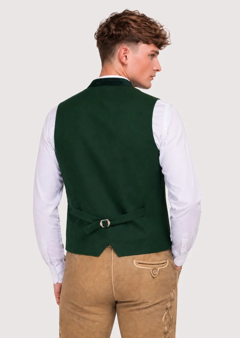 Mens Forest Green Alpine Vest