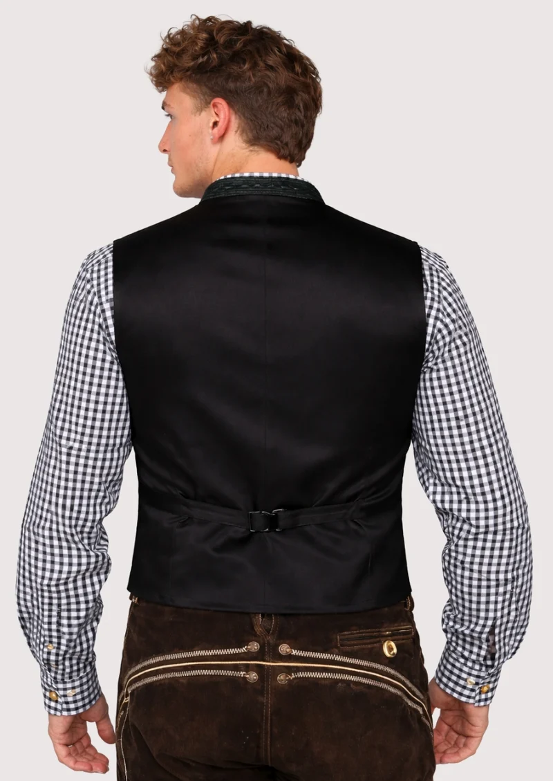 Slim Fit Bavarian Vest – Refined German Style